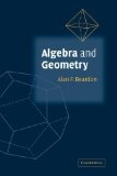 Algebra and geometry